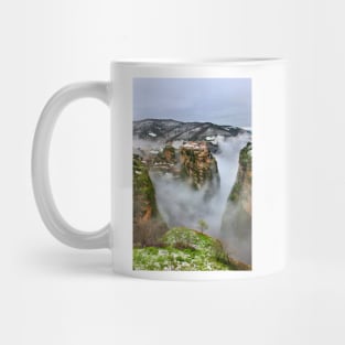 Varlaam monastery in a Meteoric state Mug